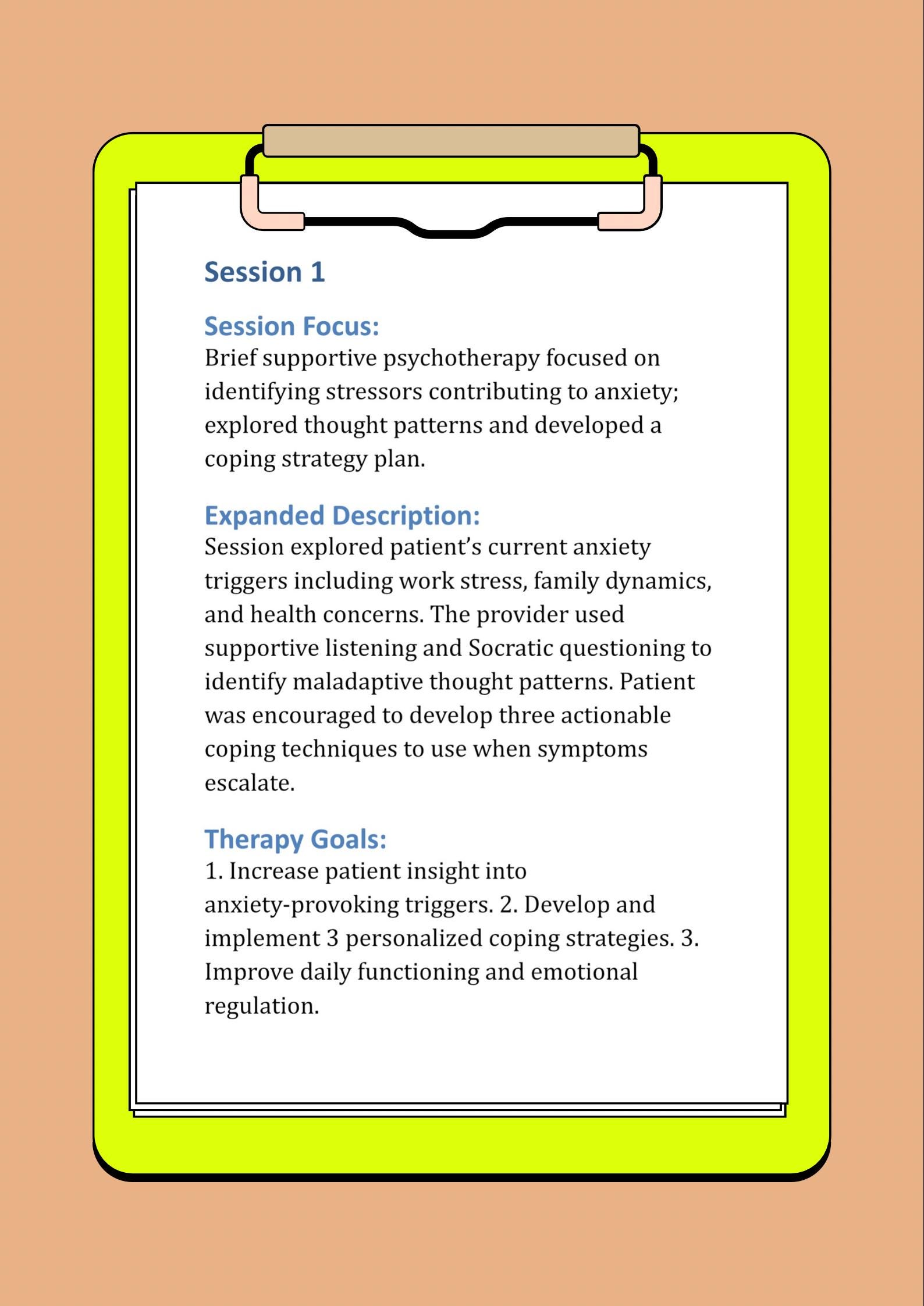 50 Psychotherapy Documentation Snippets for Pmhnps | Editable Add-on ...