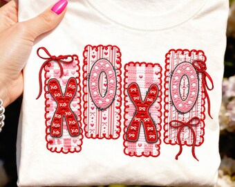 Valentines Day PNG Bundle Faux Yarn Latch Hook Yarn Bow Coquette ...