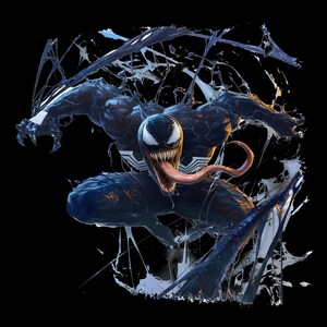 10 Venom PNGs | Realistic Cartoon Style | T-Shirts & Printing