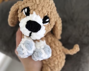 Virkmönster för valpmys i PDF-format | Amigurumi för plyschhundar