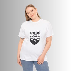 Bearded Dad PNG: Funny Father&#39;s Day T-Shirt Design (Digital Download)