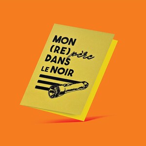 Carte - Mon repère dans le noir - Fête des pères