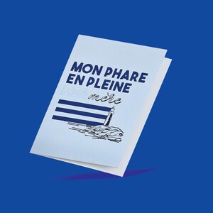 Carte - Mon phare en pleine mer - Fête des mères