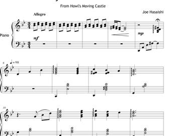 Merry-Go-Round of Life – Joe Hisaishi | Grade 5 Piano Sheet Music PDF | Howl’s Moving Castle Professional Exam Arrangement
