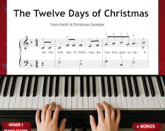 Christmas Time is Here – Vince Guaraldi – Grade 1 Easy Piano Sheet
