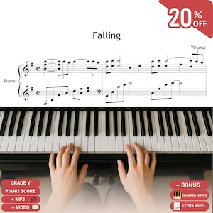 Falling – Yiruma | Grade 5 Piano Sheet PDF + Tutorial Video | Expressive Solo