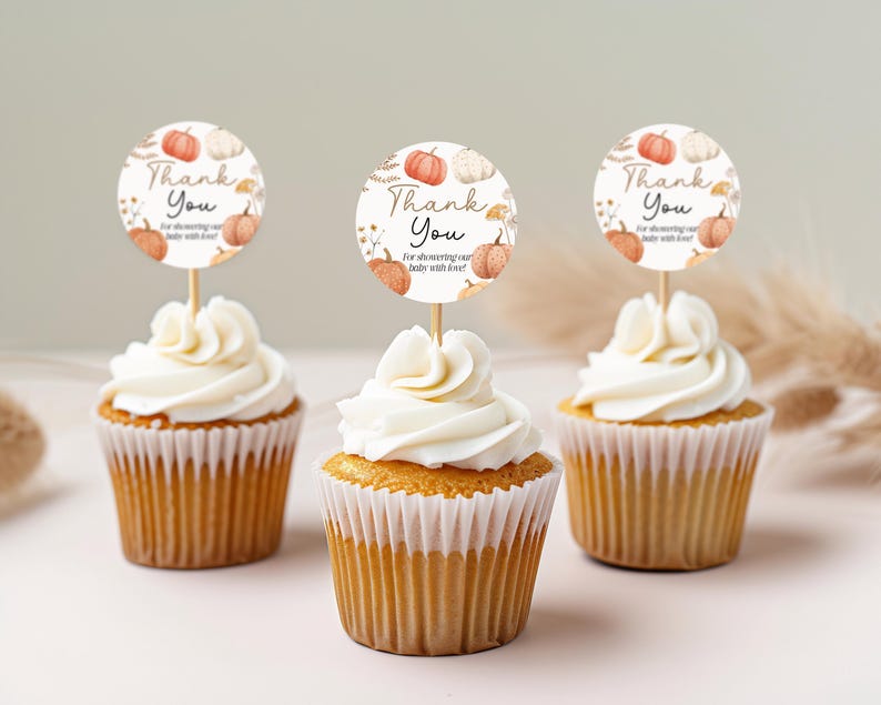 Little Pumpkin Baby Shower Invitation Bundle: Editable Templates #pmw025 image 7