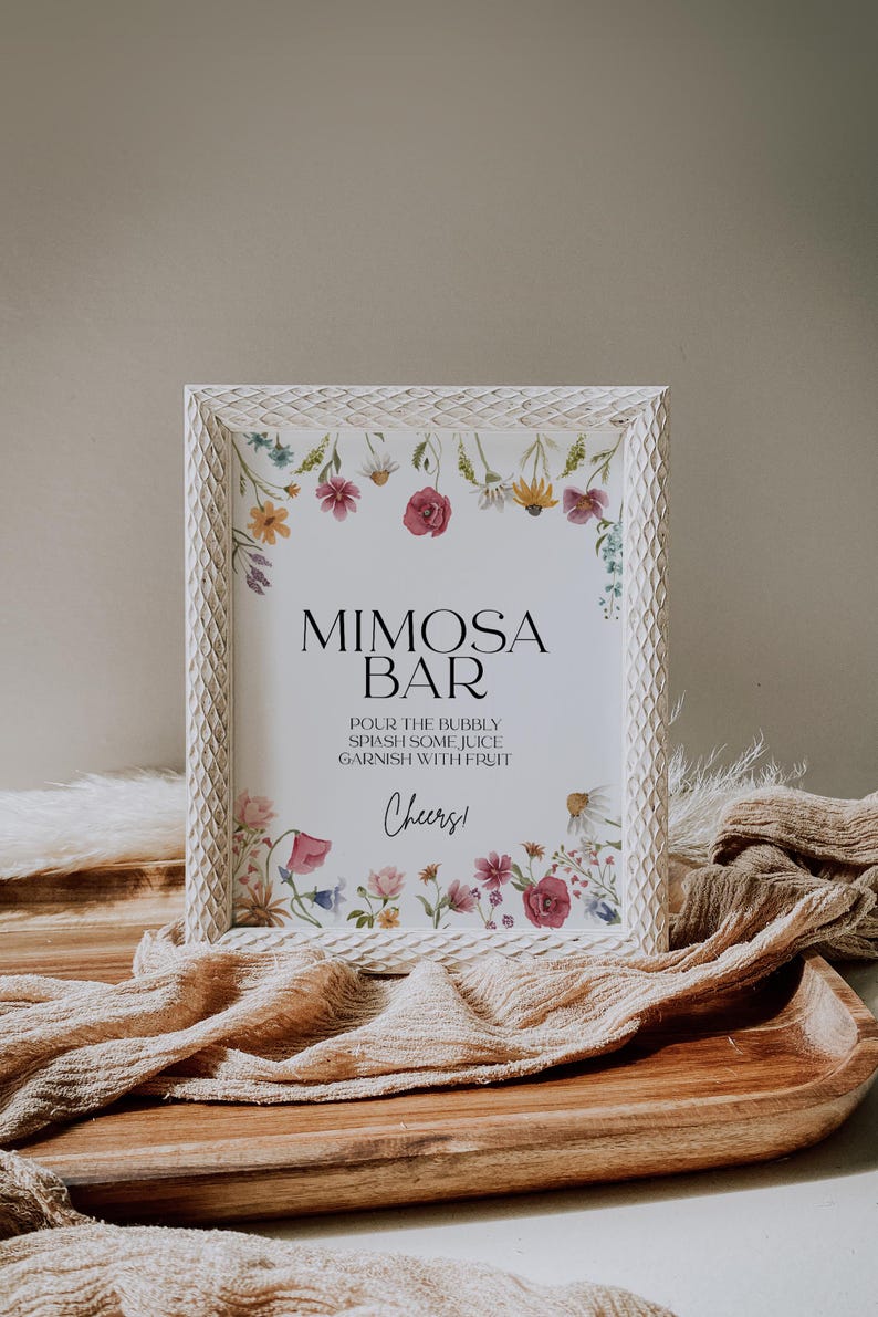 Love In Bloom Bridal Shower Bundle: Invitation, Games, Welcome Sign Templates (Digital Download) #viona image 10