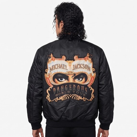Michael Jackson Jacket | Dangerous World Tour Jacket | MJ thriller Jacket