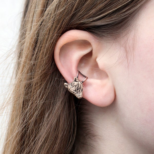 Wolf ear cuff