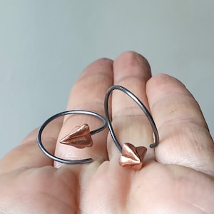 Tribal Pfeilspitzen Ohrringe für gedehnte Piercings
