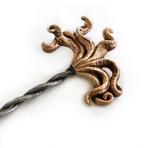 Octopus tentacle hair stick image 1