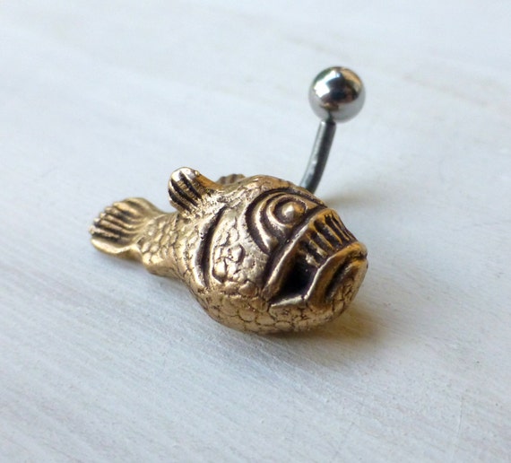 Fishing belly hotsell button rings