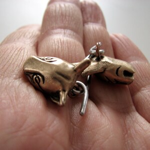 Bullterrier dog cuff links image 2