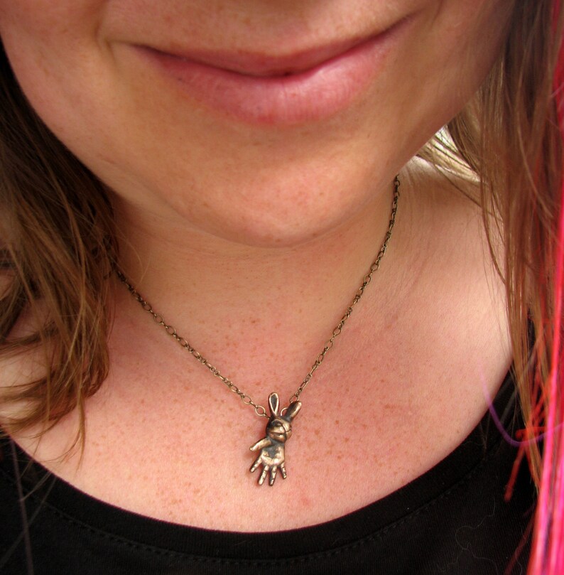 Bunny Pendant Ugly Cute Etsy