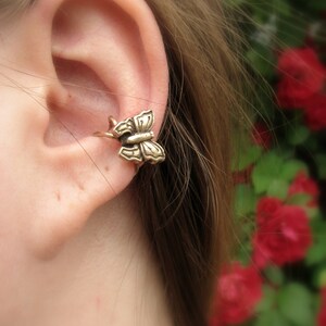 Butterfly ear cuff image 5