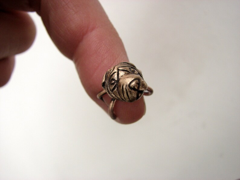 Shar pei dog ear cuff. image 1