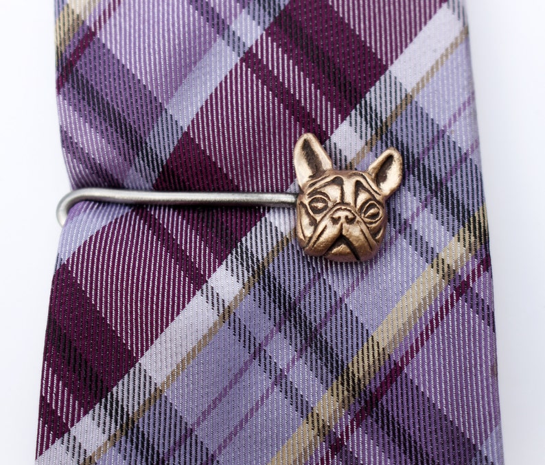 French bulldog tie clip image 2