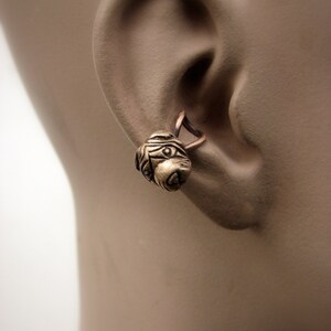 Shar pei dog ear cuff. image 2