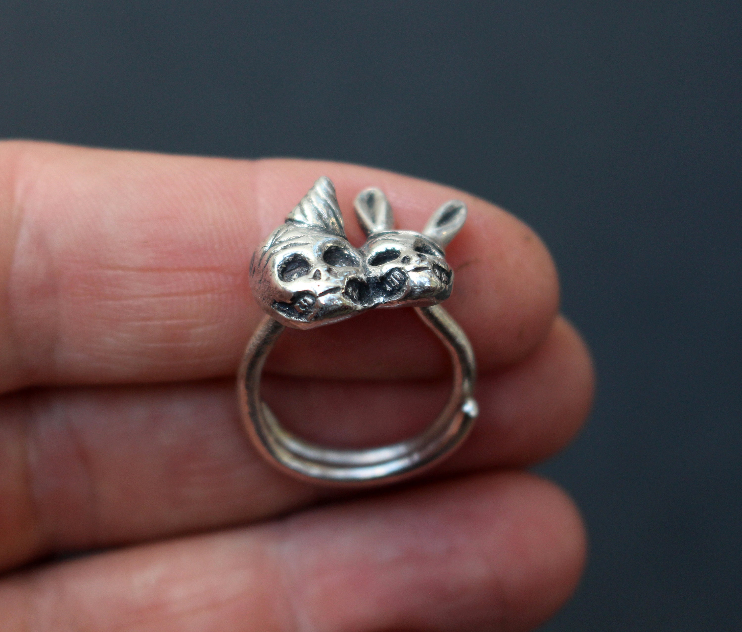 Day of the Dead Skull Ring | Etsy