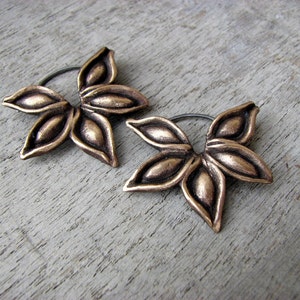 Star anise earrings image 2