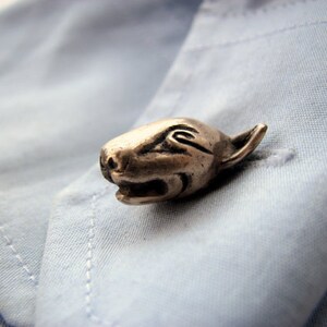 Bullterrier dog cuff links image 3