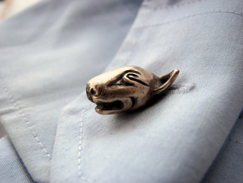 Bullterrier dog cuff links image 3