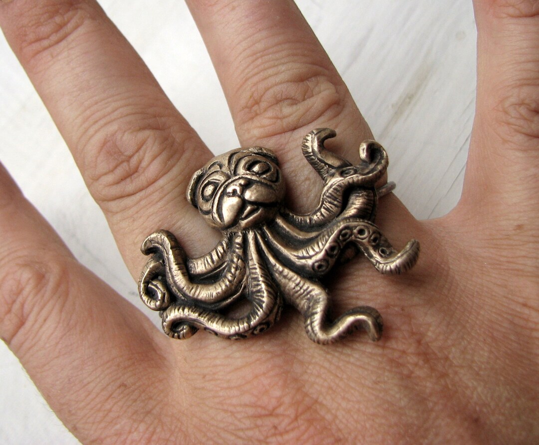 Octopug Dog Tentacles Knuckle Duster - Etsy