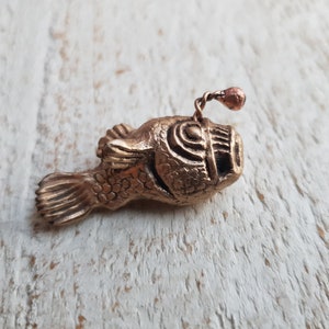 Angler fish necklace image 3