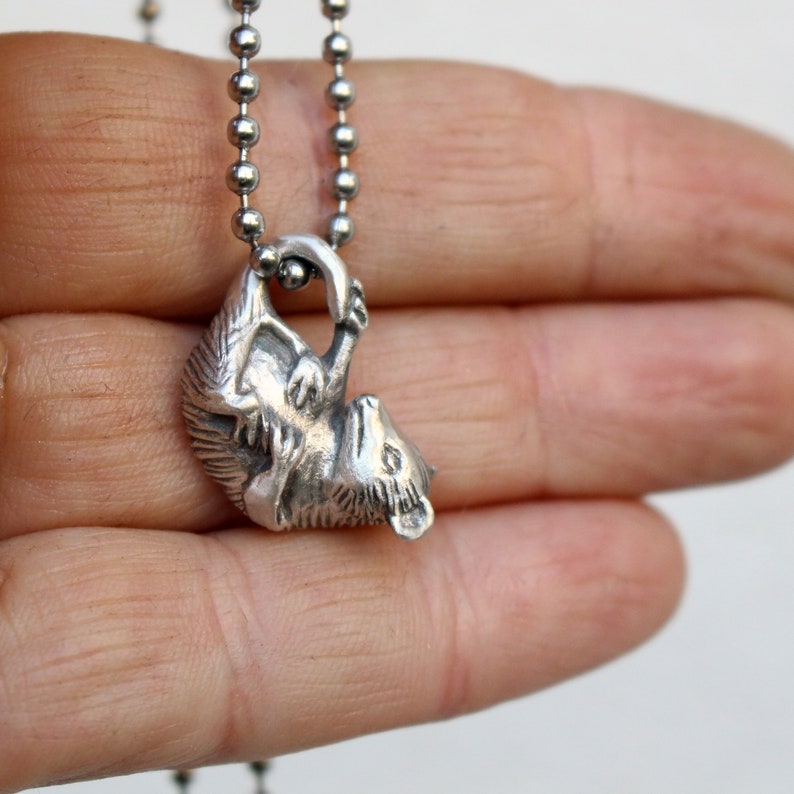 Baby opossum pendant image 6