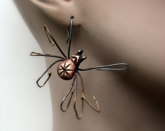 Spider earring