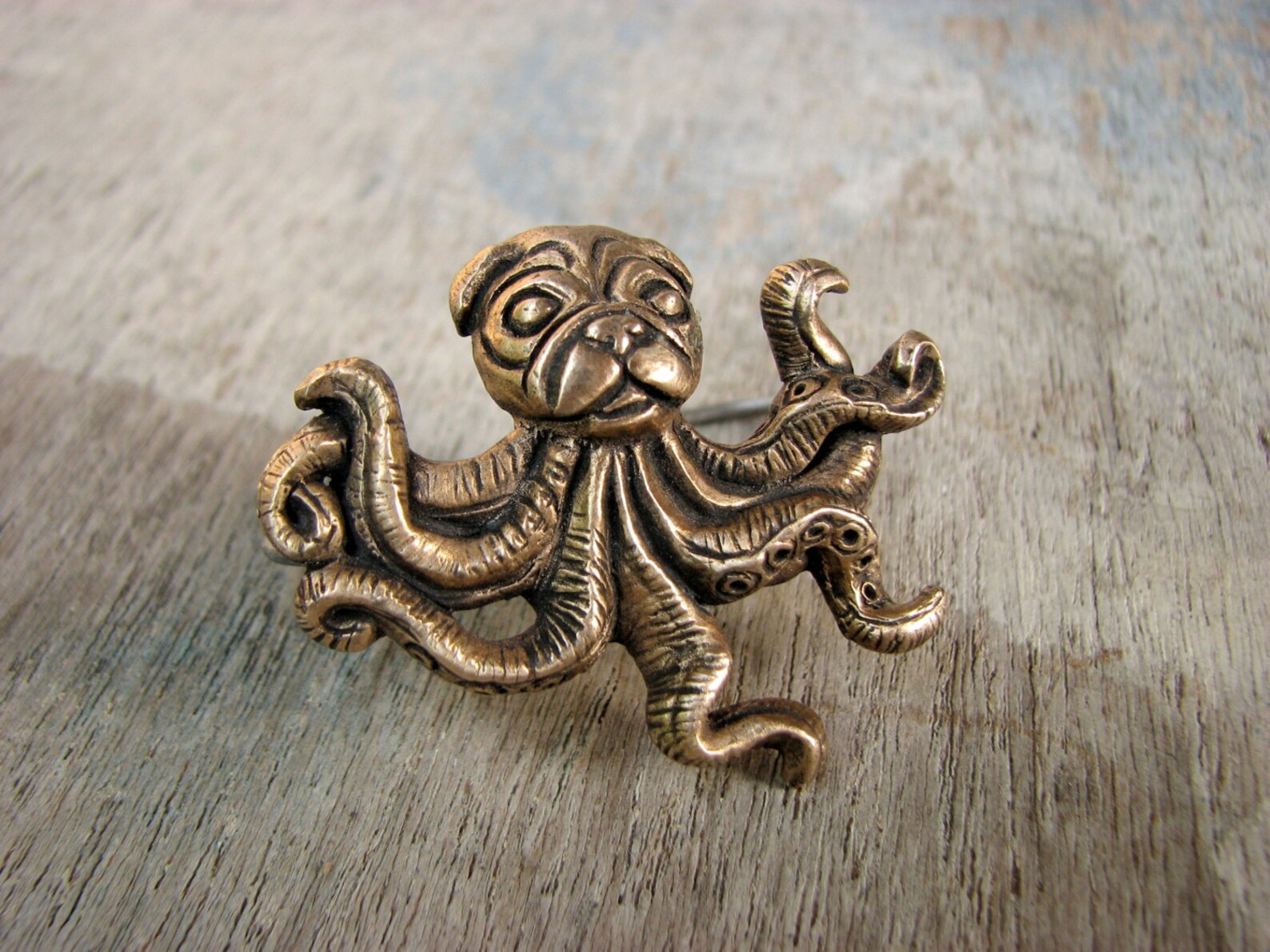 Octopug Dog Tentacles Knuckle Duster - Etsy
