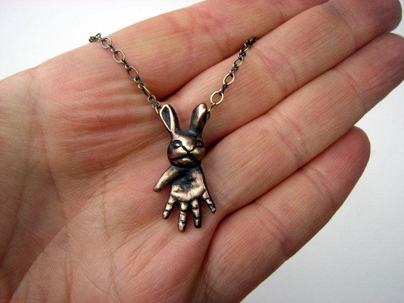 Bunny Pendant Ugly Cute Etsy