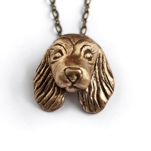 Spaniel dog pendant