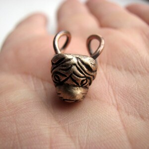 Shar pei dog ear cuff. image 3