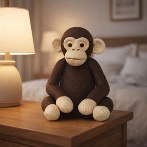 Articulated Monkey Fidget Toy STL File, Desk Pet 3D Print (Digital Download)