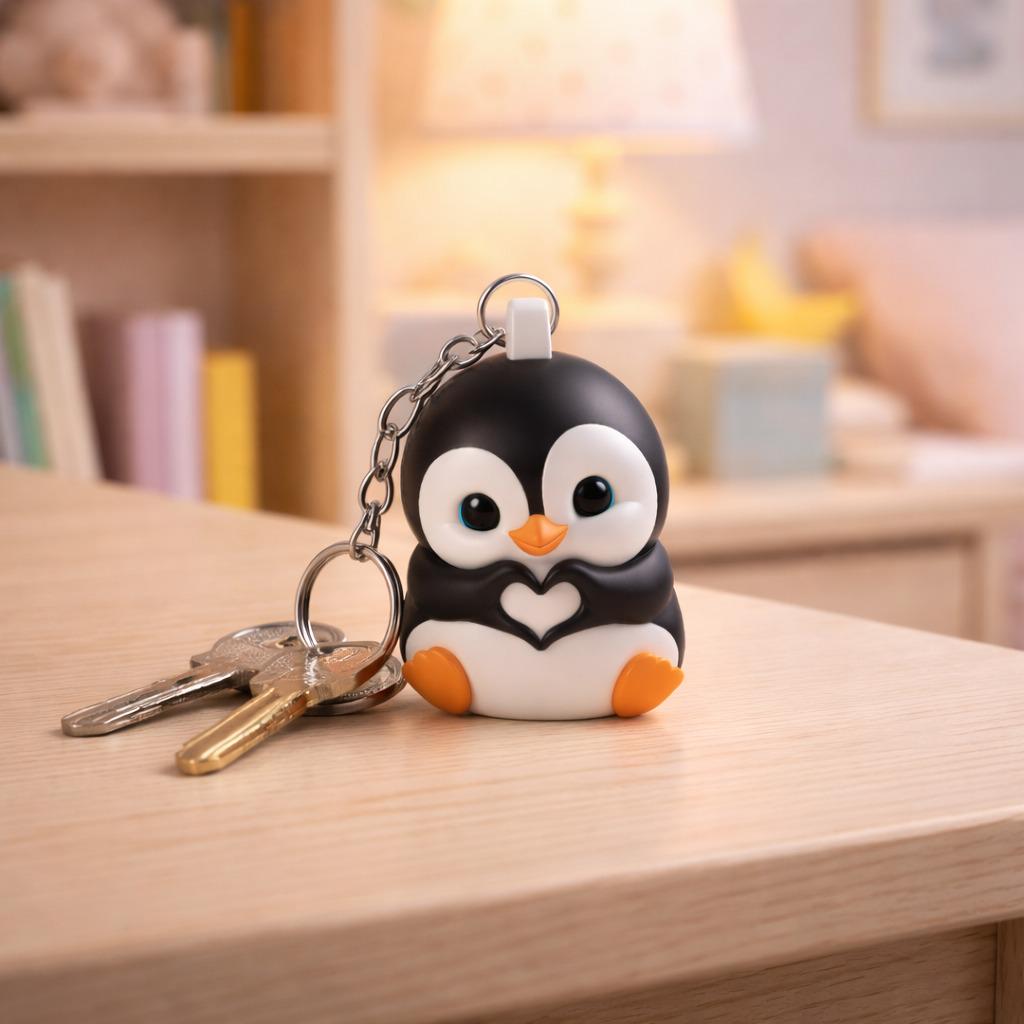 SDOFY Pinguino Regali per uomini e donne Regali motivazionali Pinguino Portachiavi Pinguino Amante Regalo per Ragazzi Ragazze Amici