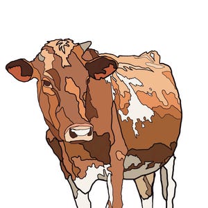 Cow Quilt Pattern PDF