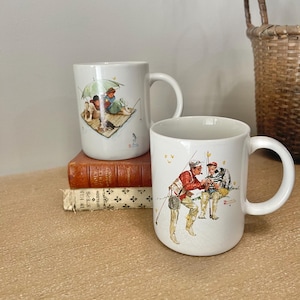 Norman Rockwell Mugs