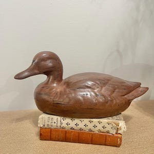 Handmade ceramic duck