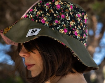 DoOrSea reversible patchwork hat