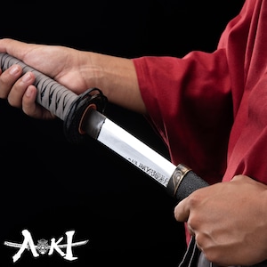 Moonveil Katana Life-Size Replica, Elden Ring - Hand Forging Full Tang Sword, Dark souls, Bloodborn, Gift for Gamers | Boyfriend | Him| Cos