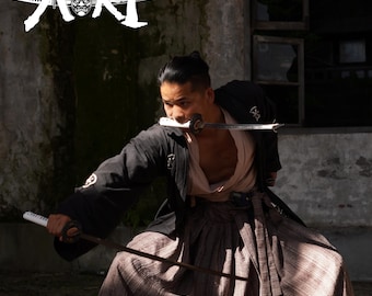 Sakai Katana Life-Size Replica from Ghost of Tsushima, Sakai Tanto, Handcrafted Japanese Katana, Bespoke Cosplay Gift for Him, CustomPresent