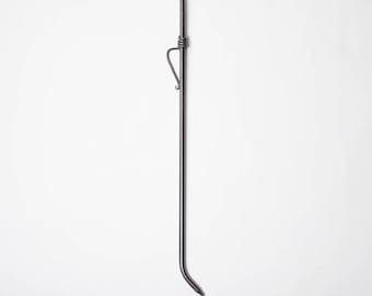 Handmade Blow Poker: 2-in-1 Fire Stoker Poker