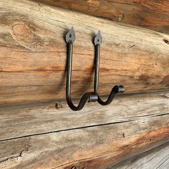 Lage Wall Hook, Decorative Hook, Wall Mounted Hook, J Hook, Rustic