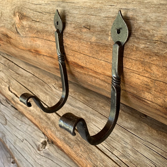 Lage Wall Hook, Decorative Hook, Wall Mounted Hook, J Hook, Rustic