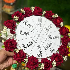 Custom Spin the Wheel Game – Colorful Wooden Prize Wheel for Parties, Events, and Giveaways – Personalized Spinner with Names or Tasks