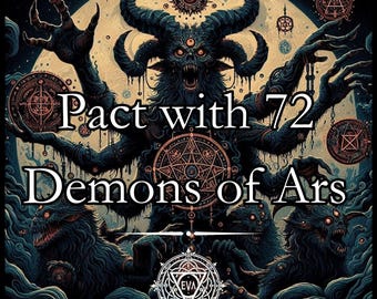 Pacto con 72 Demonios de Ars Goetia