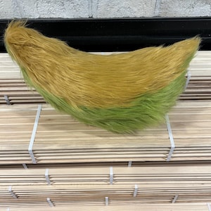 Earth toned fursuit foam puppy tail