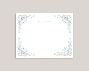 Custom Note Card // Floral No 14 // Stationery Set // Thank You Cards // Personalized Notecards // Baby Shower